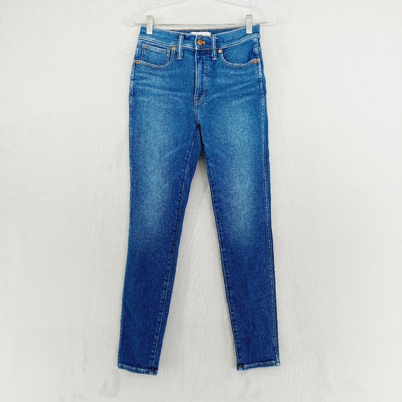 Madewell Denim - NEW Madewell 10" High-Rise Skinny Jeans in Medium Wash P6865
